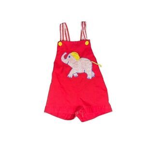 ToddlerTime 24 Months Vintage Elephant Circus Romper